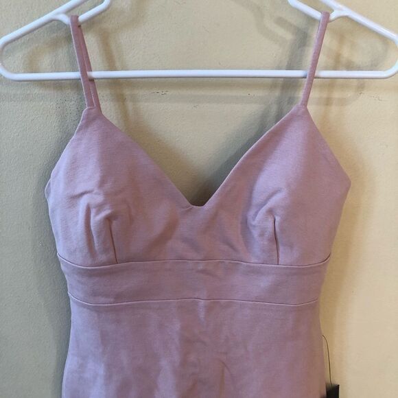 Lulus Bodycon Blush Pink Dress Cocktail Party Dont Tell Em Dress Size M - Picture 6 of 9